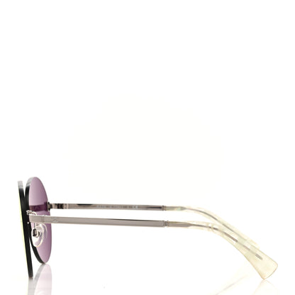 Chanel Mirrored Round Sunglasses 4216 Red 3 of 8