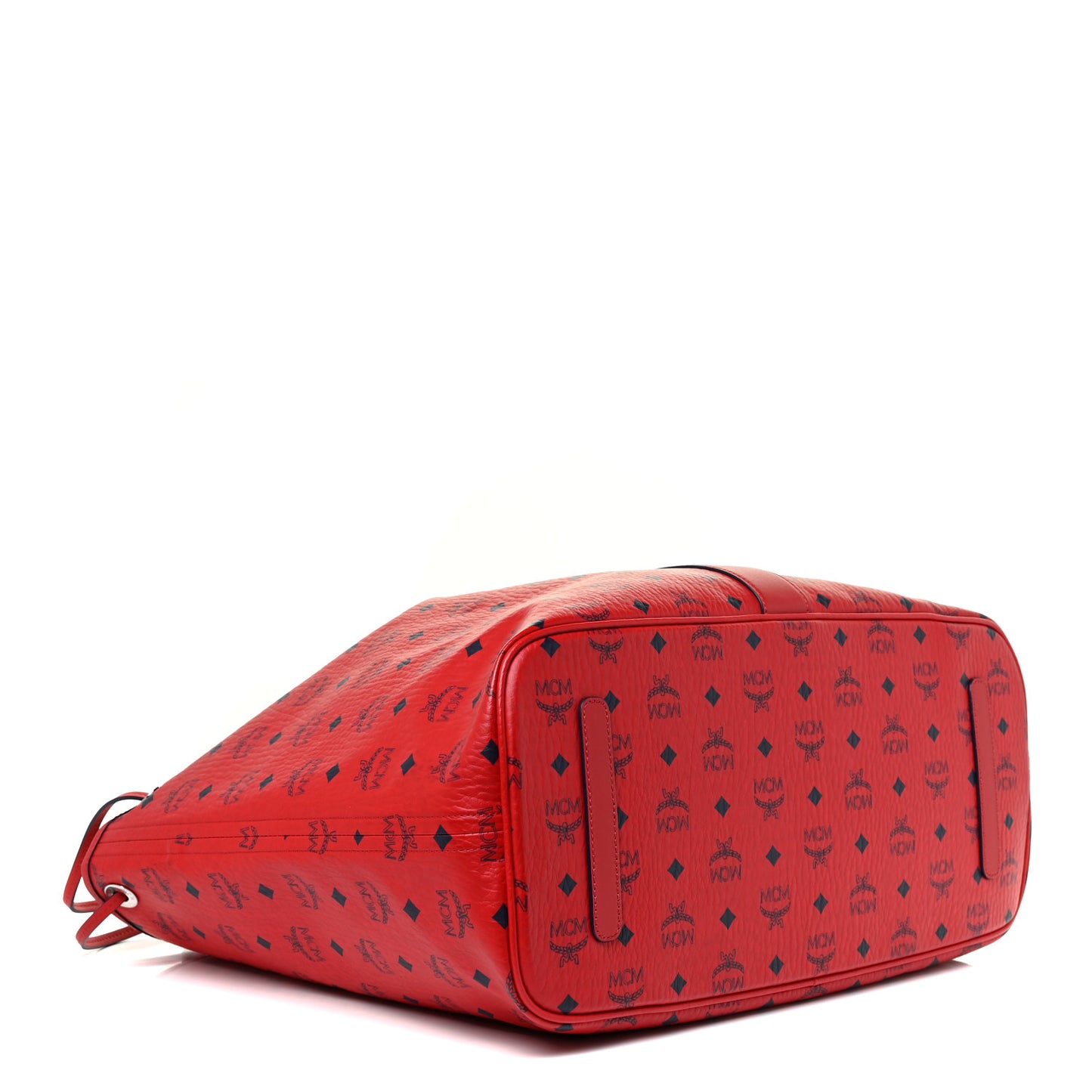 Visetos Large Liz Reversible Shopper Tote Ruby Red