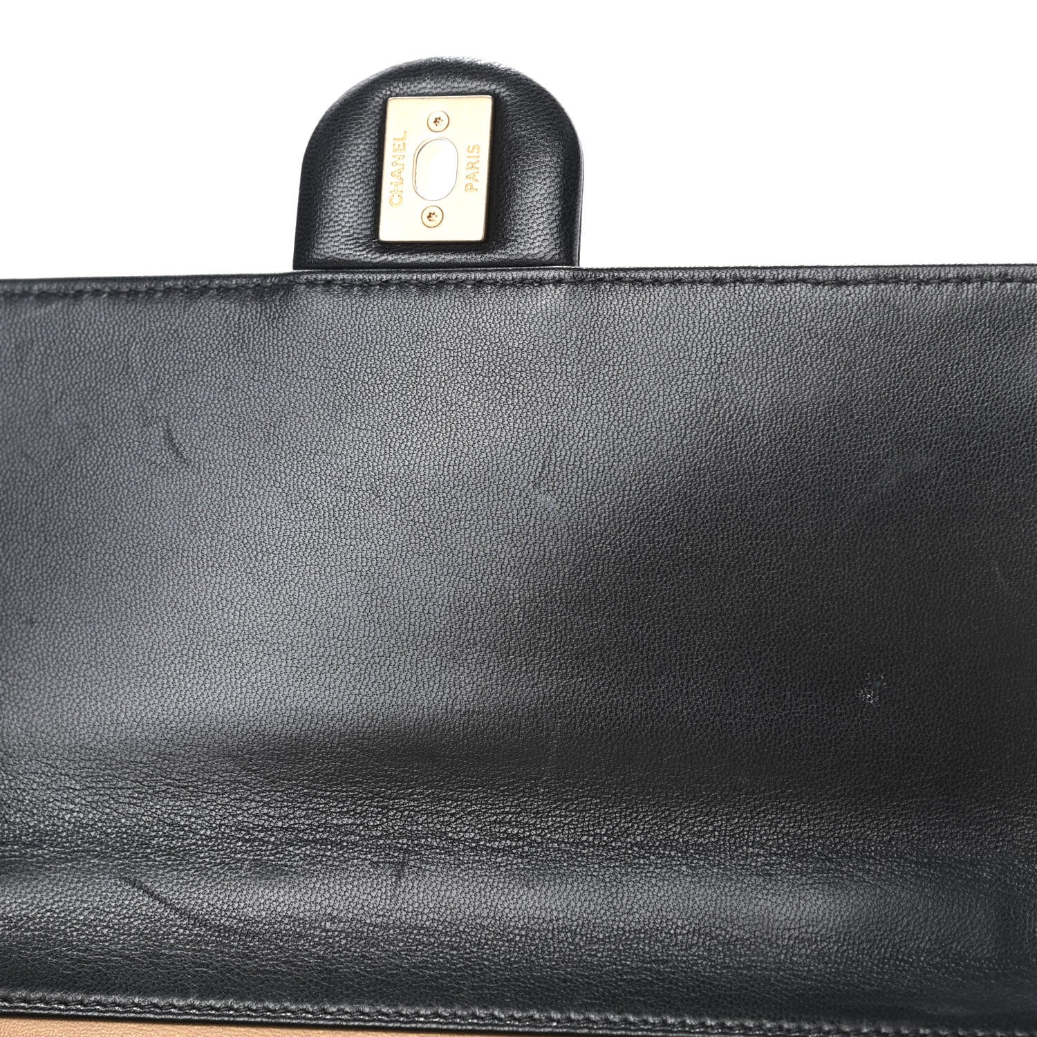 Chanel Lambskin Quilted Small Chic Pearls Flap Black 11 of 13