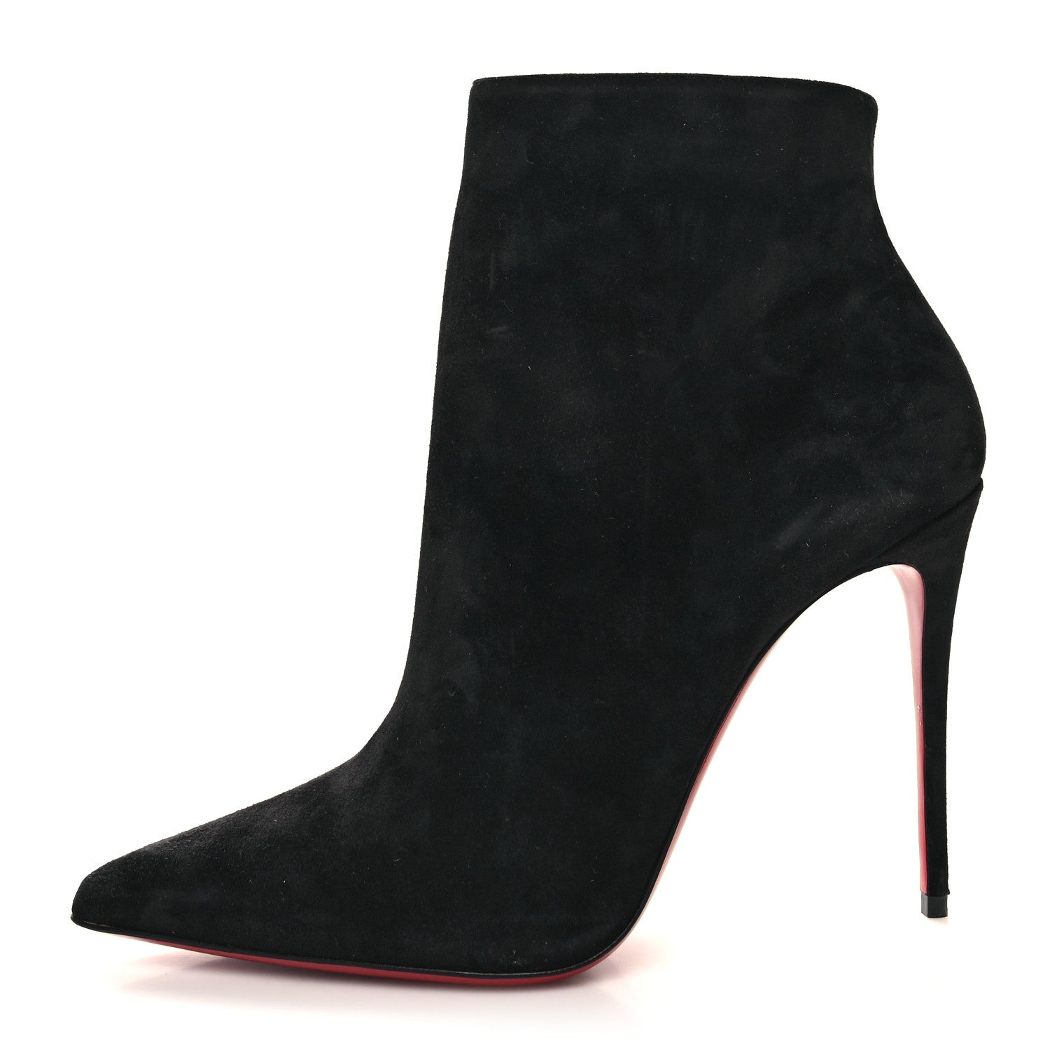 Christian Louboutin Suede So Kate Booty 100 Ankle Boots 38.5 Black 1 of 8