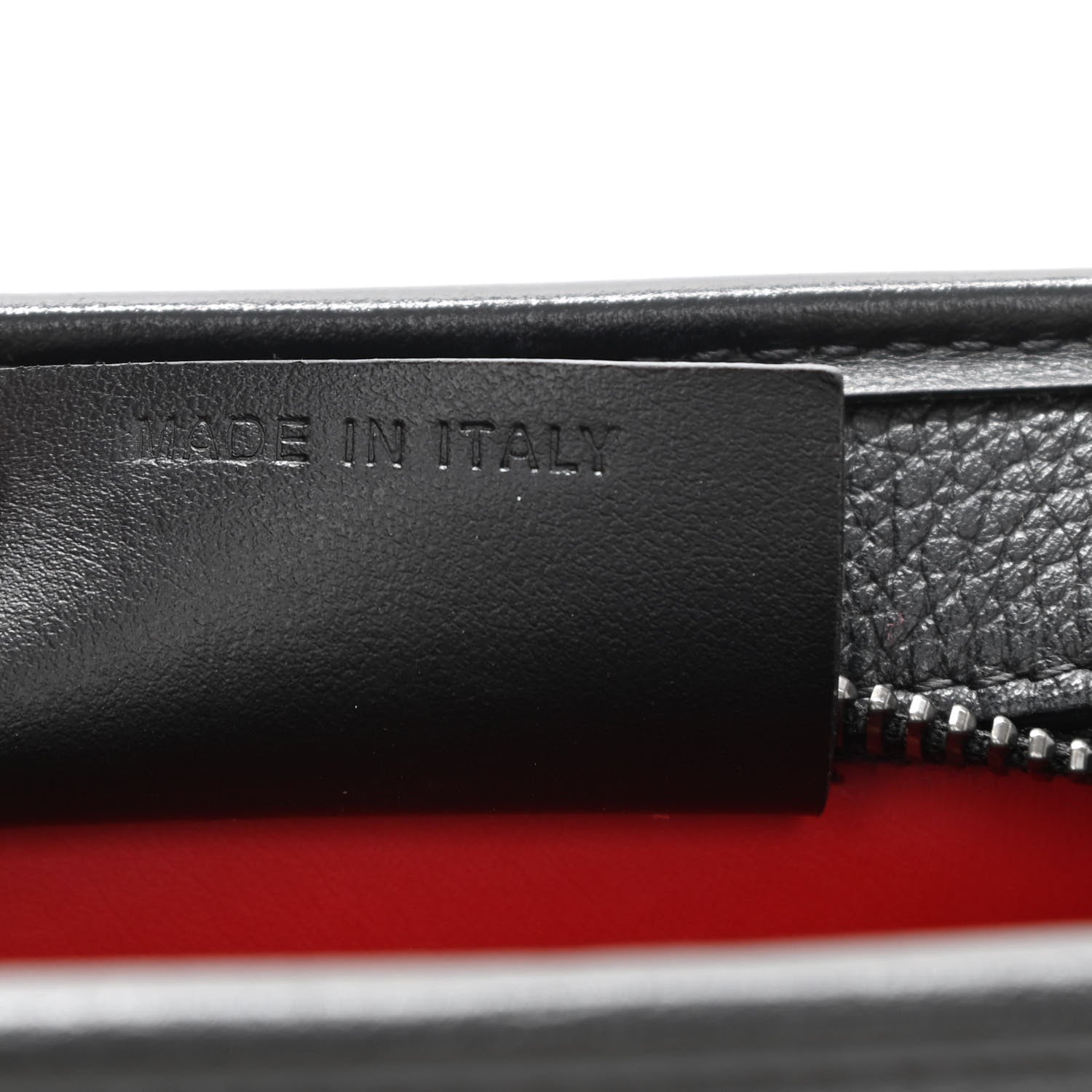 Christian Louboutin Calfskin Small Radioloubi Black 7 of 10