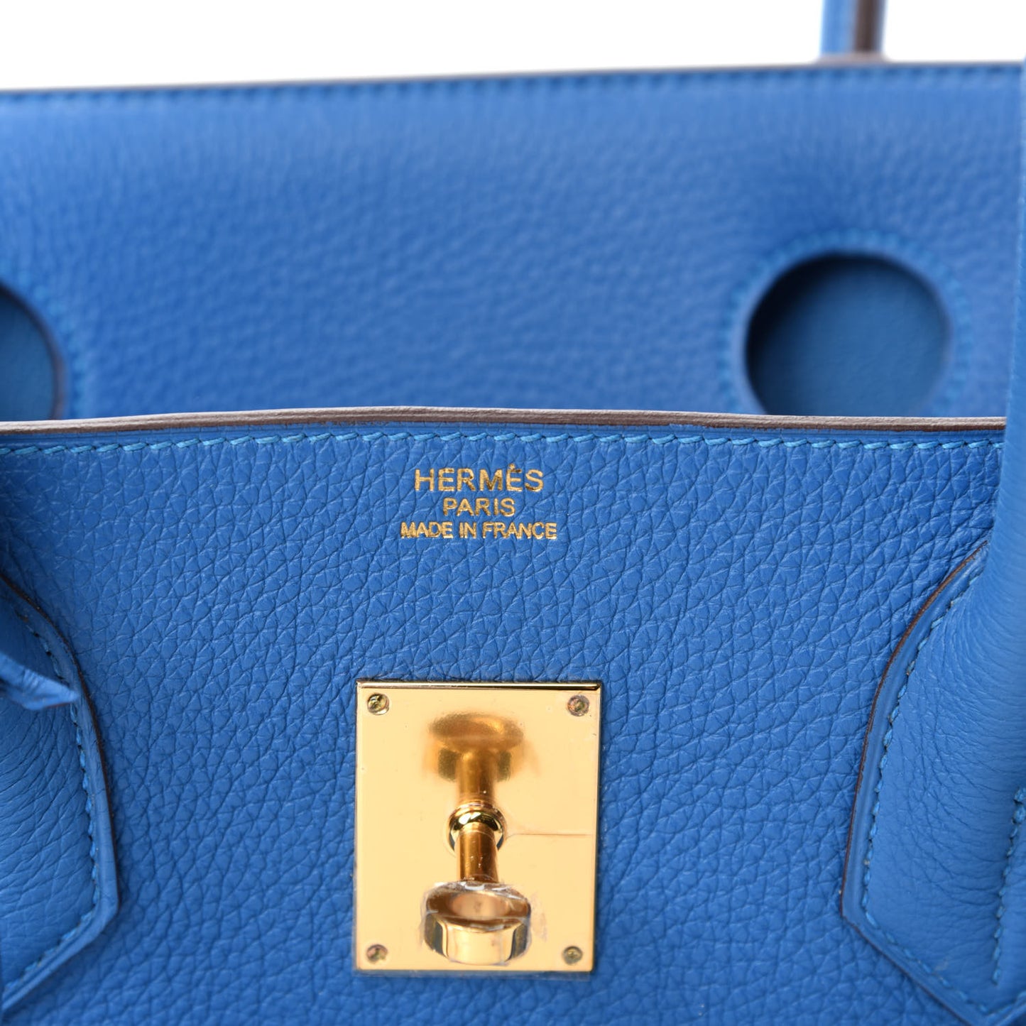 Togo JPG Shoulder Birkin II 42 Blue Izmir
