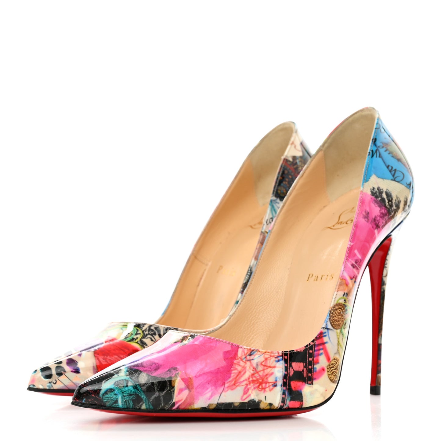 Patent Trash Pigalle Follies 100 Pumps 40 Multicolor
