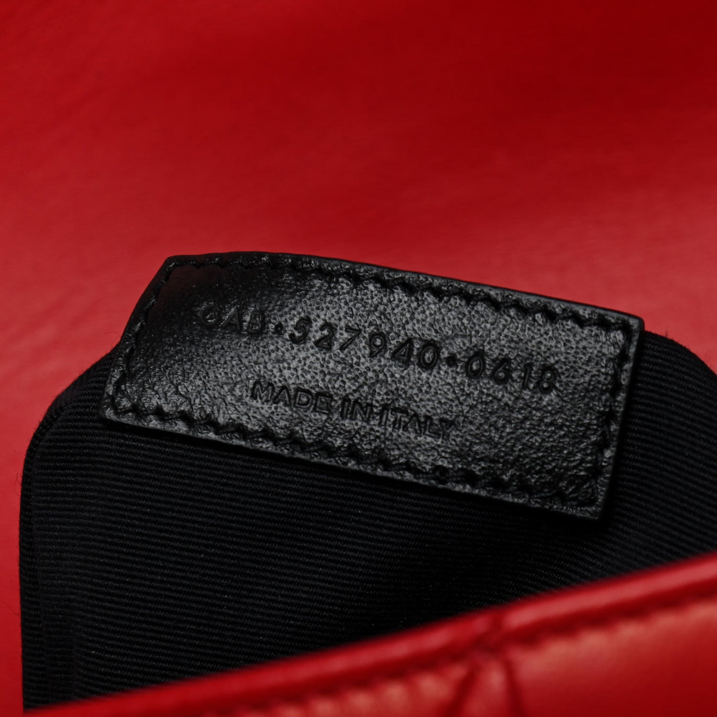 Lambskin Patchwork Monogram Large Jamie Red