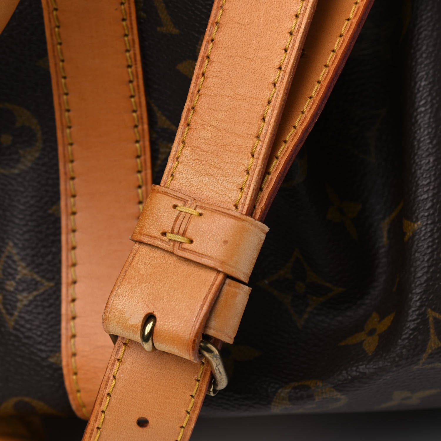 Louis Vuitton Monogram Keepall Bandouliere 55 13 of 14