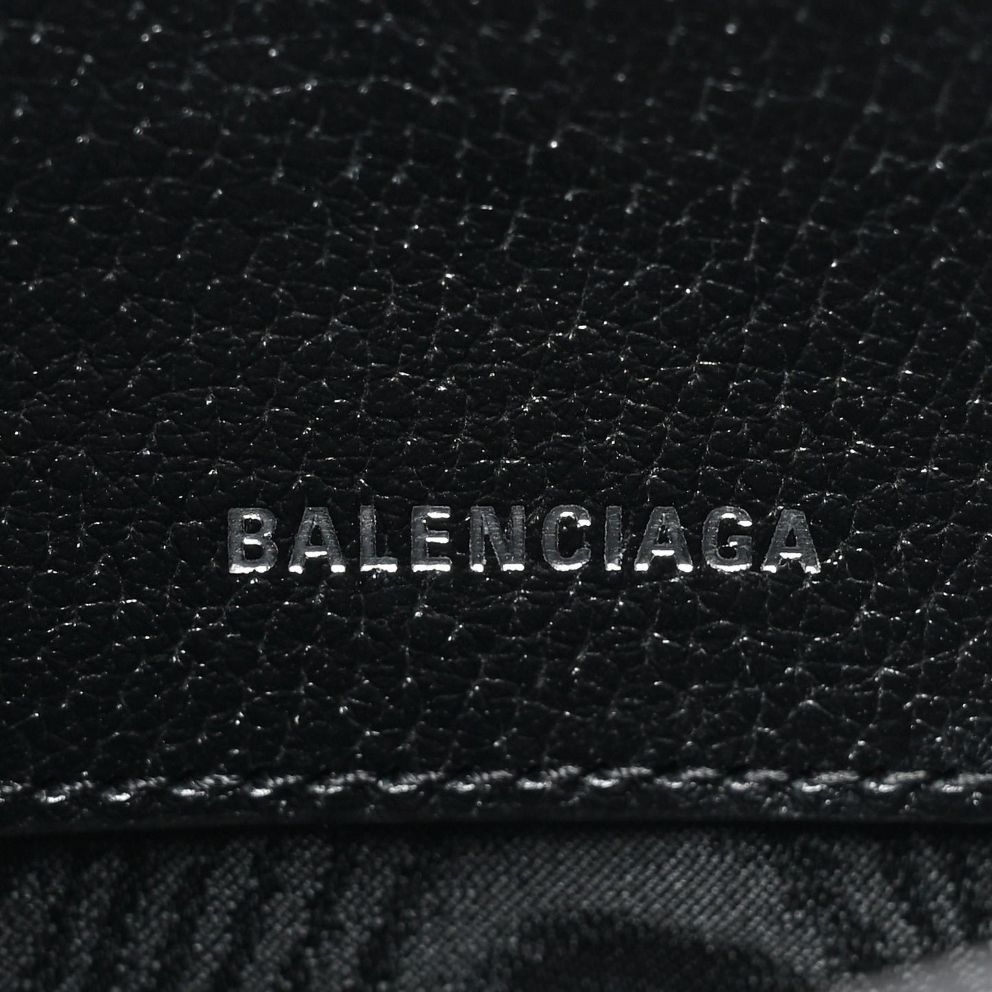 X BALENCIAGA BB Monogram Calfskin Web Mini Jackie 1961 Hobo Black