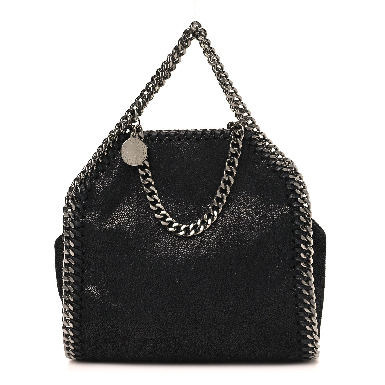 Stella McCartney Shaggy Deer Tiny Falabella Tote Black 1 of 10