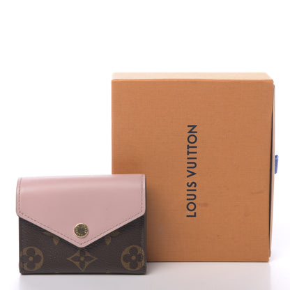 Louis Vuitton Monogram Zoe Wallet Rose Ballerine 11 of 11