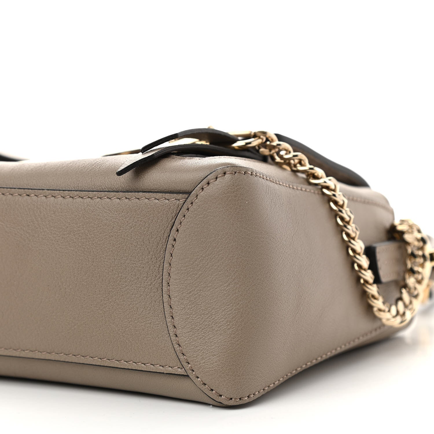 Chloe Calfskin Mini Faye Day Shoulder Bag Motty Grey 10 of 10