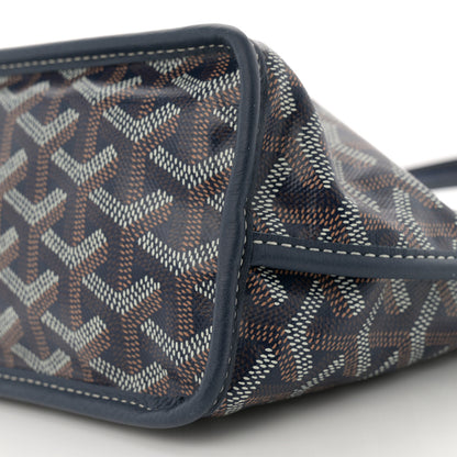 Goyard Goyardine Reversible Mini Anjou Navy 16 of 17