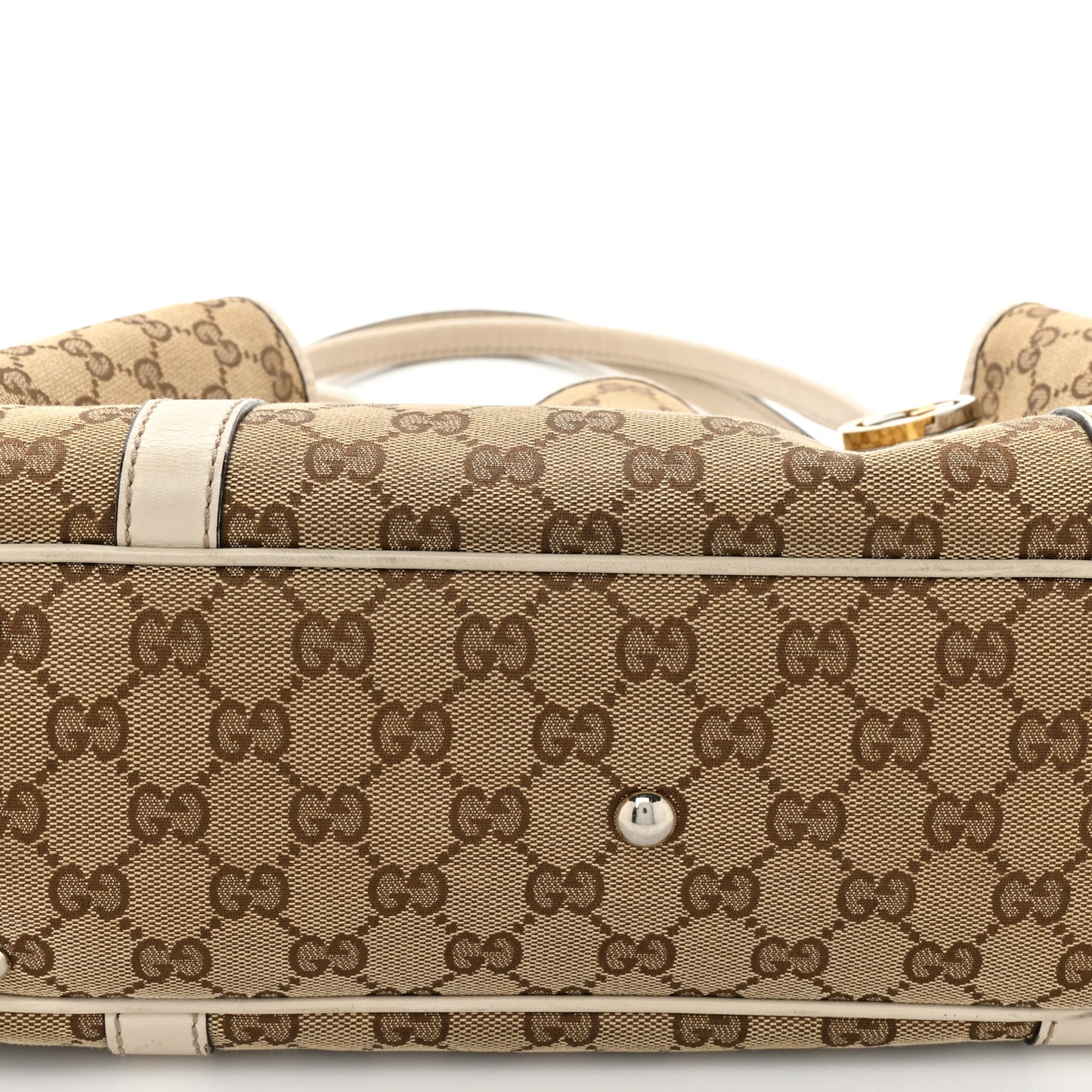 Monogram Medium Twins Tote Off White