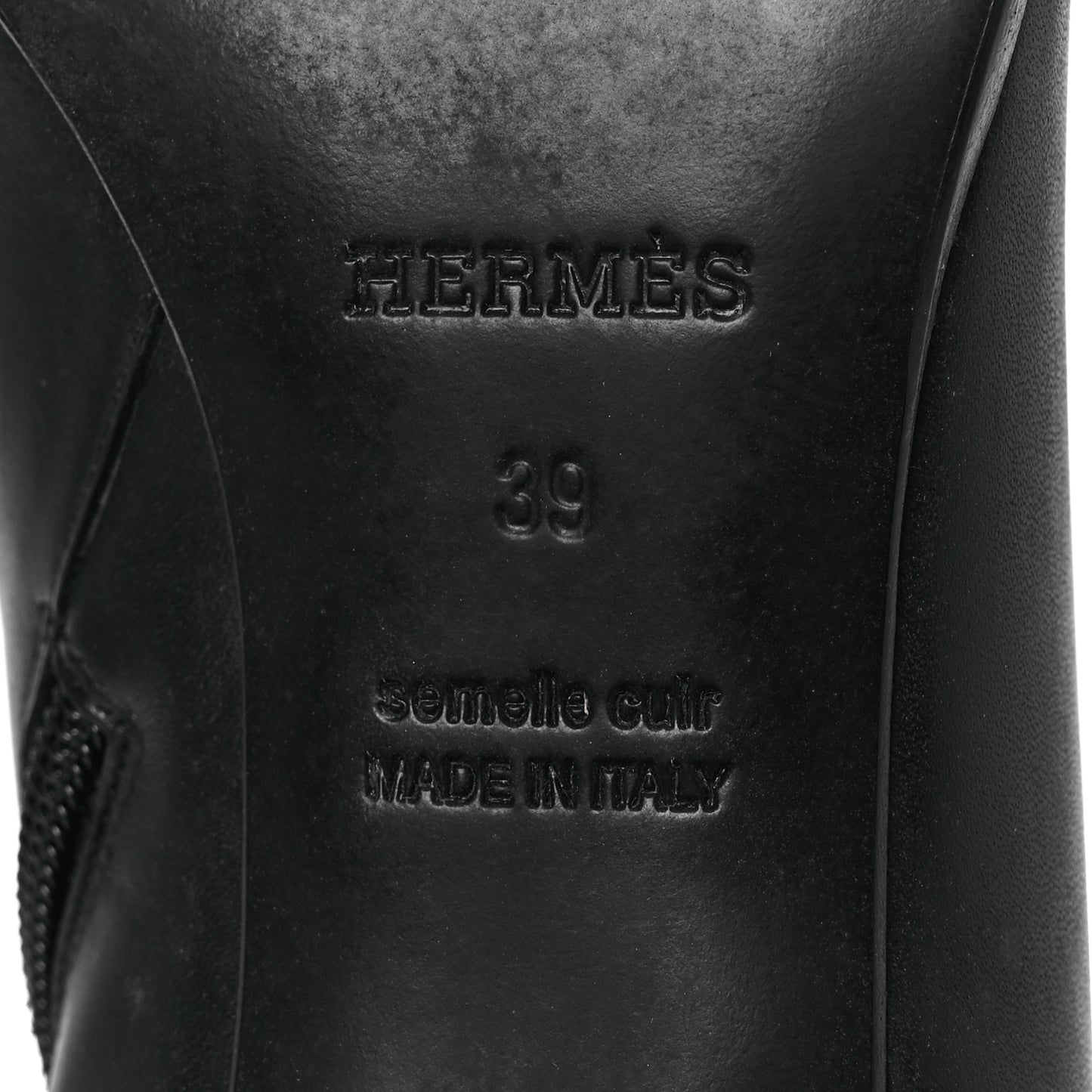 Calfskin Saint Germain Ankle Boots 39 Black