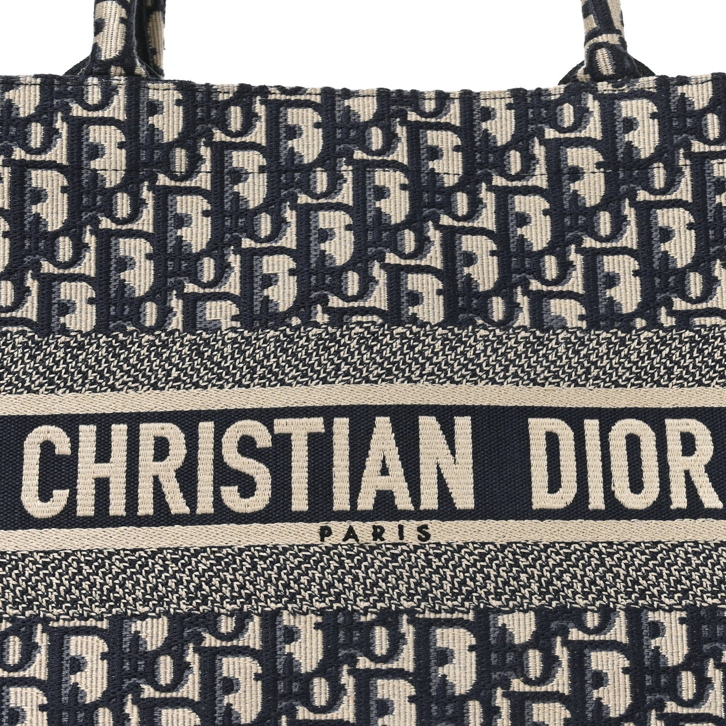 Oblique Medium Book Tote Blue Multicolor