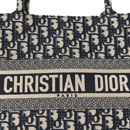 Christian Dior Oblique Medium Book Tote Blue Multicolor 8 of 10