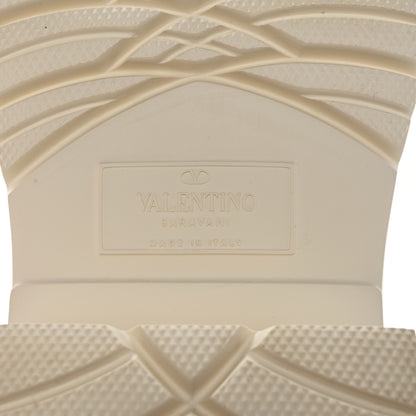 Valentino Garavani Rubber Atelier 03 Rose Edition 30/50mm Short Rainboots 41 Avorio 6 of 10