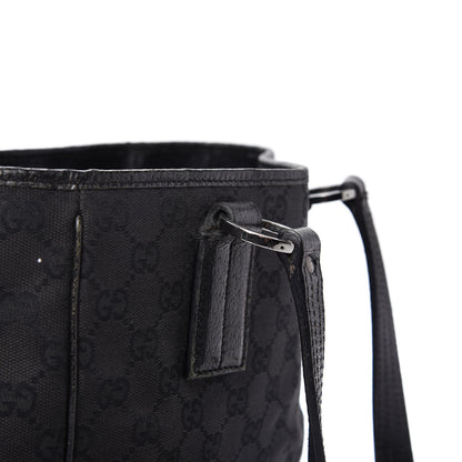 Gucci Monogram Medium Tote Black 10 of 15