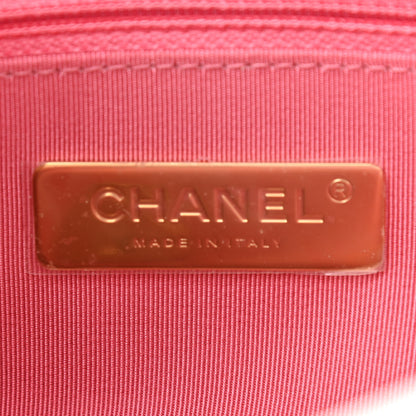 Chanel Lambskin Quilted Large Chanel 19 Flap White 7 of 10