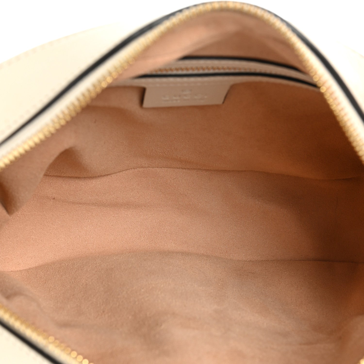 Gucci Azalea Calfskin Small Horsebit 1955 Shoulder Bag Mystic White 5 of 17