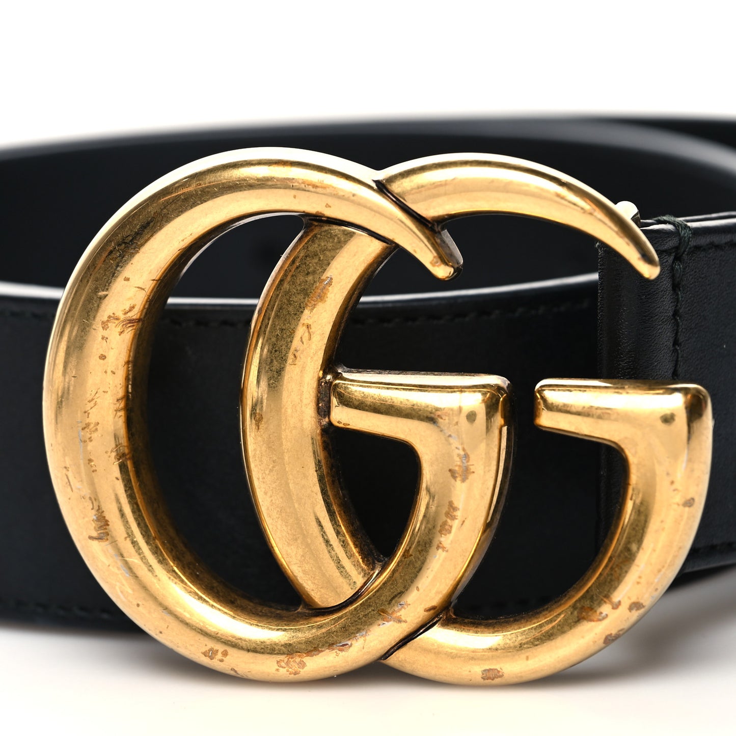 Calfskin Double G 40mm Belt 75 30 Black