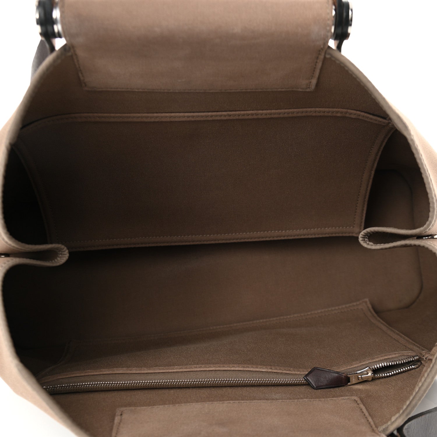 Hermes Toile Cabag 39 Etoupe 6 of 11
