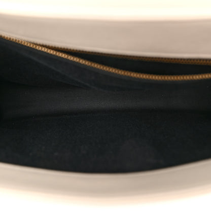 Saint Laurent Lambskin Quilted Large Becky Chain Bag Crema Soft 5 of 11