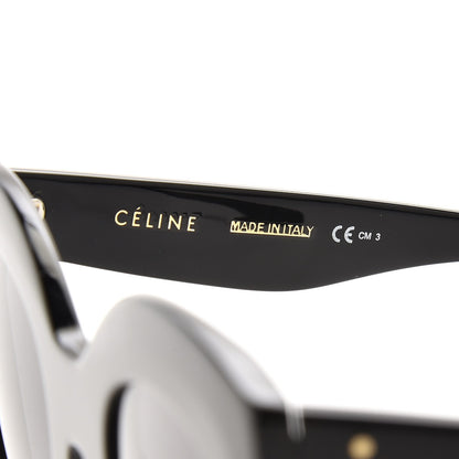 Celine Acetate Marta Sunglasses CL 41099/F/S Black 5 of 7