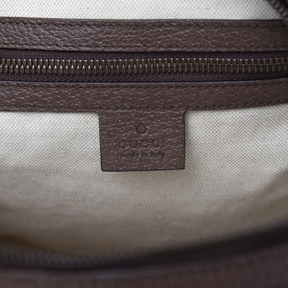 Gucci GG Supreme Monogram Calfskin Web Small Ophidia Day Backpack Beige Ebony New Acero 6 of 10