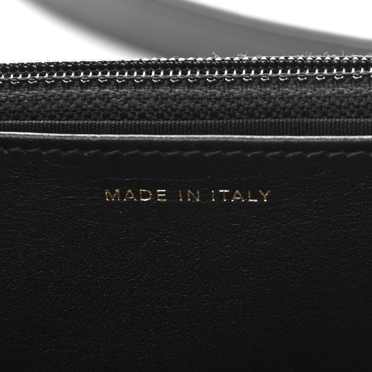 Caviar Quilted Boy Wallet On Chain WOC Black