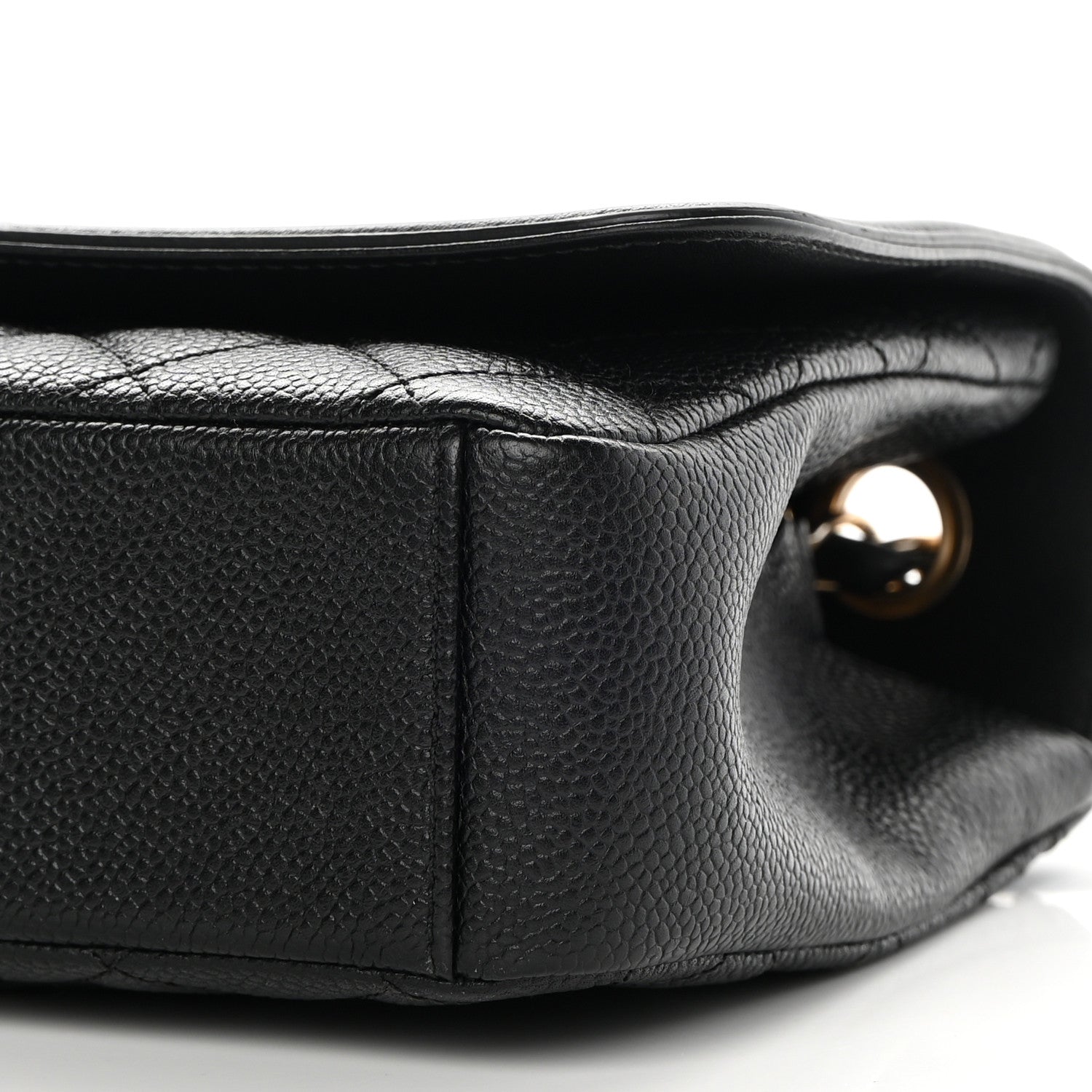 Chanel Caviar Quilted Medium CC Filigree Flap Black 8 of 13