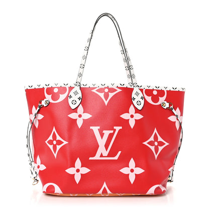 Louis Vuitton Monogram Giant Neverfull MM Rouge 1 of 11