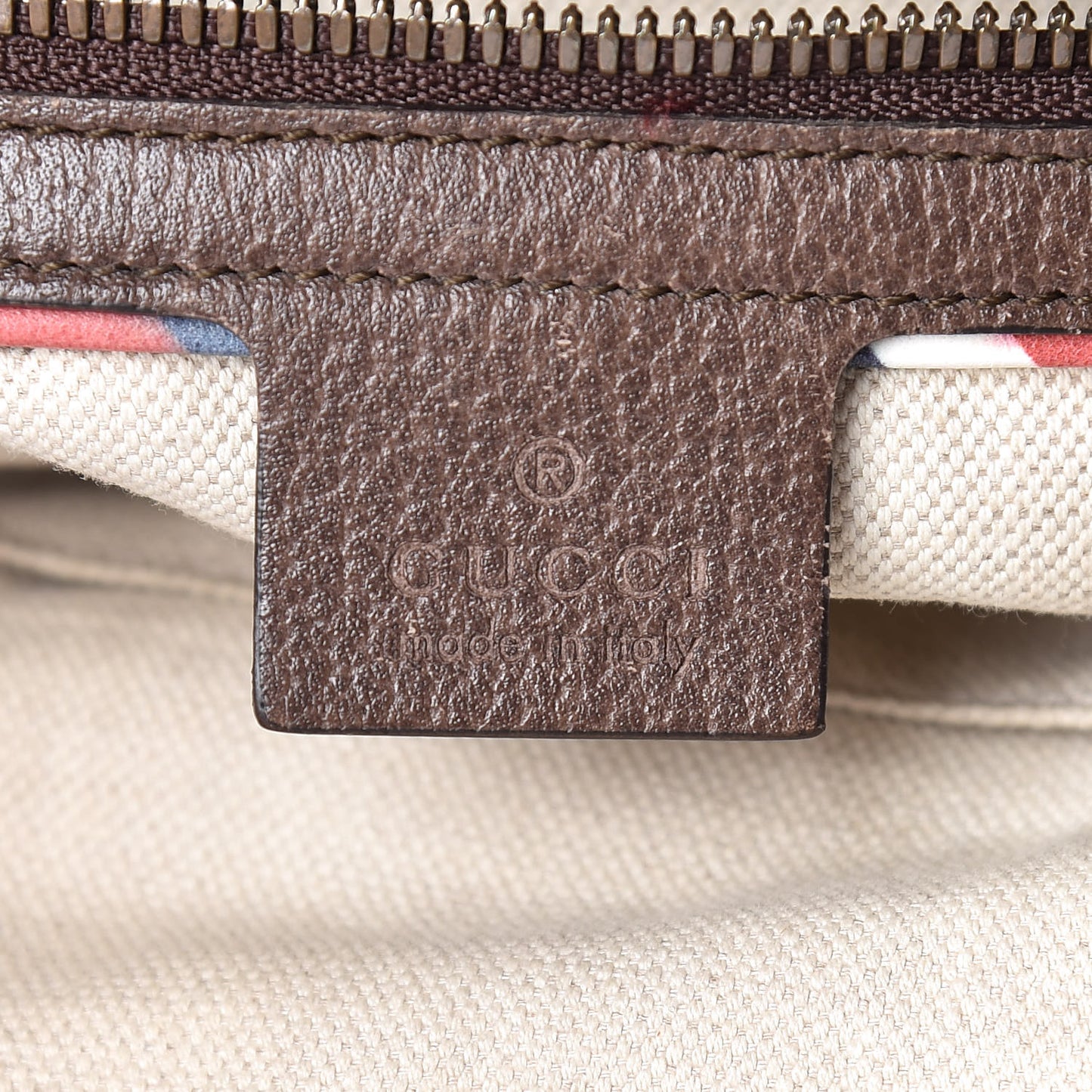 Soft GG Supreme Monogram Courrier Web Medium Flat Messenger Bag Beige New Acero Multicolor