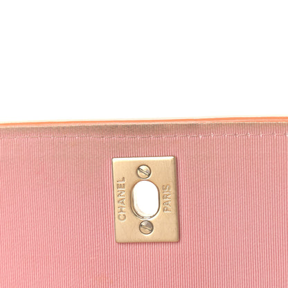 Chanel Patent Quilted East West Flap Rose 14 of 20