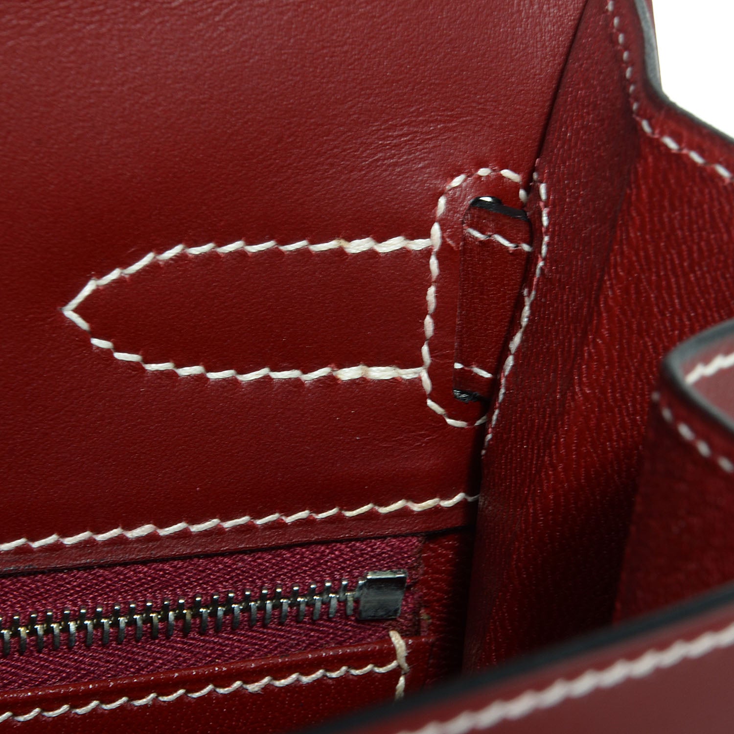 Hermes Chamonix Kelly Sellier 32 Rouge H 3 of 24