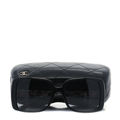 Chanel Acetate Chain Sunglasses 5208-Q Black 7 of 7
