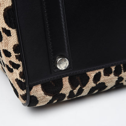 Louis Vuitton Jacquard Velvet Leopard Print Stephen Sprouse Speedy 10 of 11