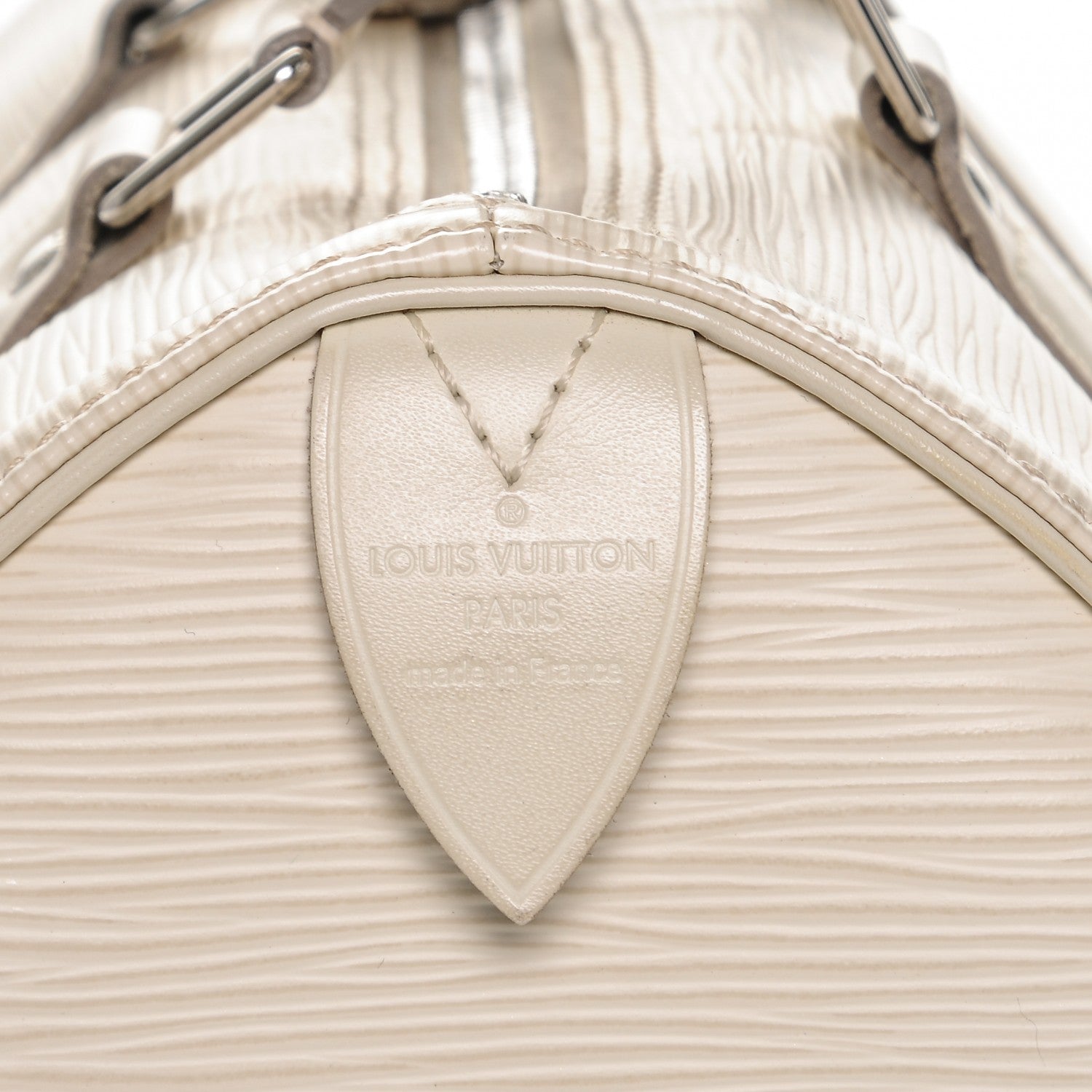 Louis Vuitton Epi Speedy 25 Ivory 5 of 6