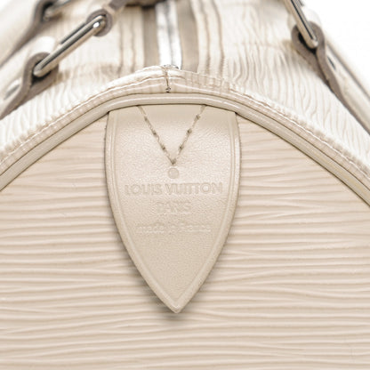 Louis Vuitton Epi Speedy 25 Ivory 5 of 6
