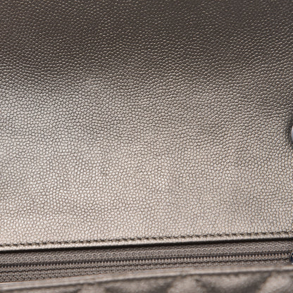 Chanel Metallic Caviar Quilted Mini Rectangular Flap Bronze 14 of 17