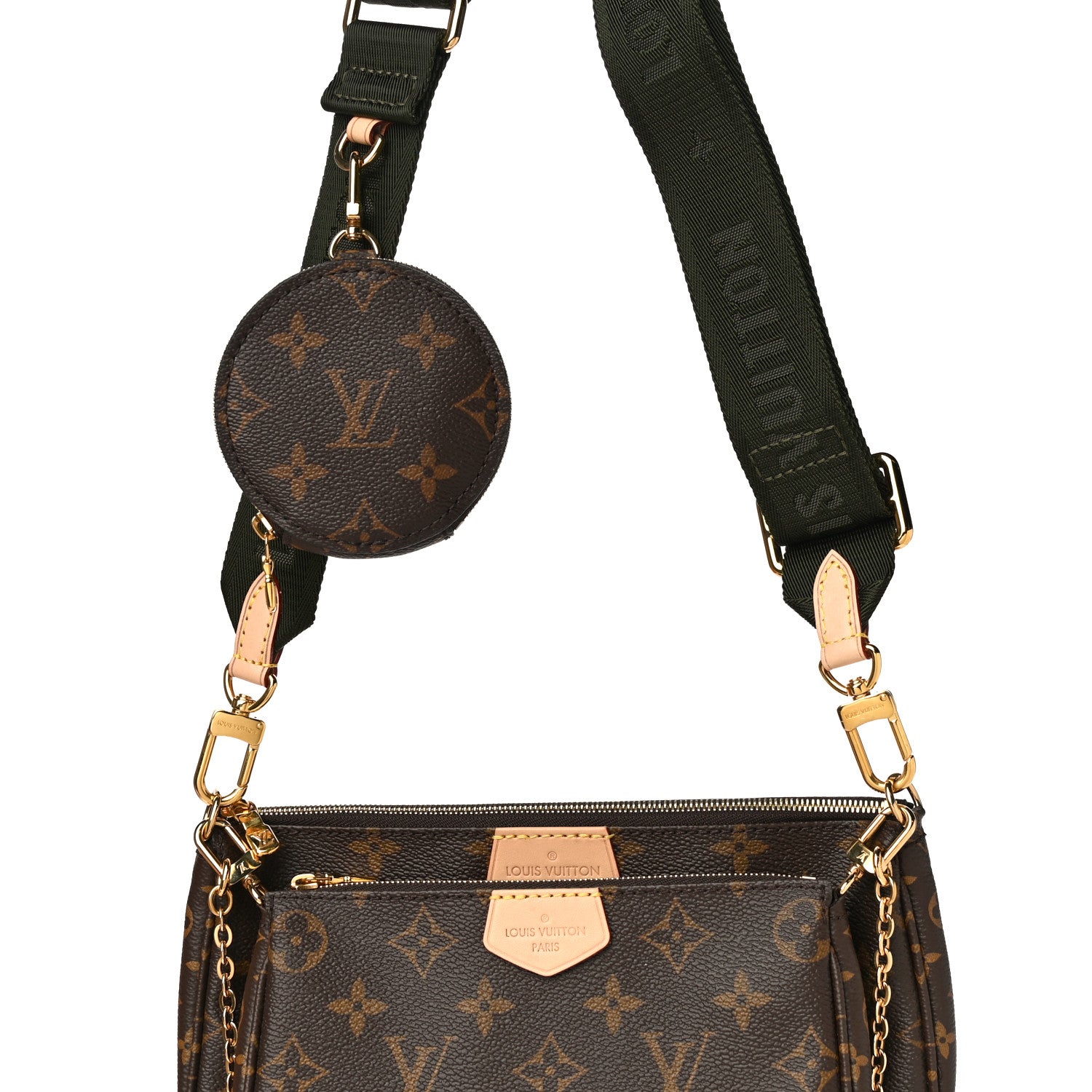 Louis Vuitton Monogram Multi Pochette Accessories Kaki 12 of 18