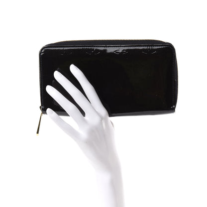 Louis Vuitton Vernis Zippy Wallet Blue Infini 2 of 5