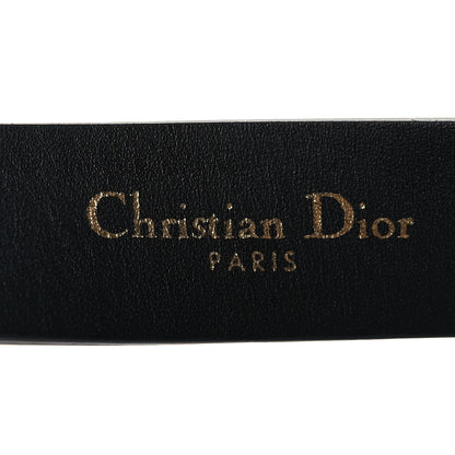Christian Dior Calfskin Saddle Belt 75 30 Black 5 of 6