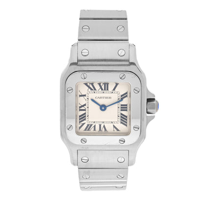Cartier Stainless Steel 24mm Santos de Cartier Galbee Quartz Watch 1 of 5