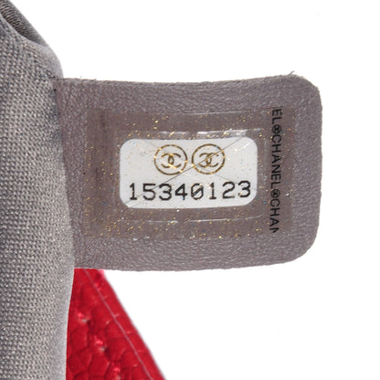 Chanel Caviar Grand Shopping Tote GST Red 15 of 17