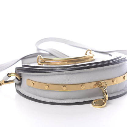 Chloe Calfskin Small Nile Bracelet Minaudiere Bag Airy Grey 9 of 15