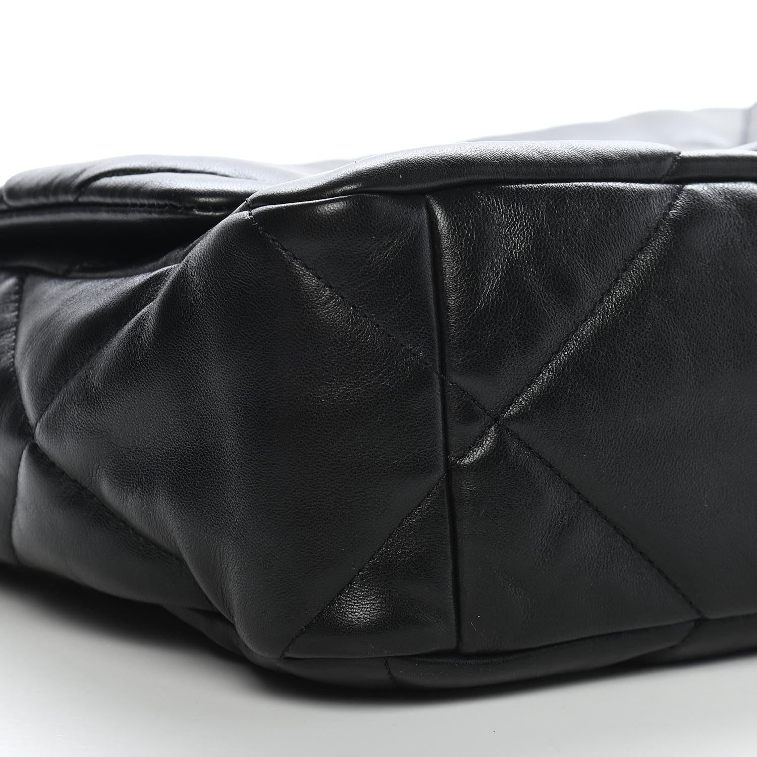 Chanel Lambskin Quilted Large Chanel 19 Flap Black 8 of 9