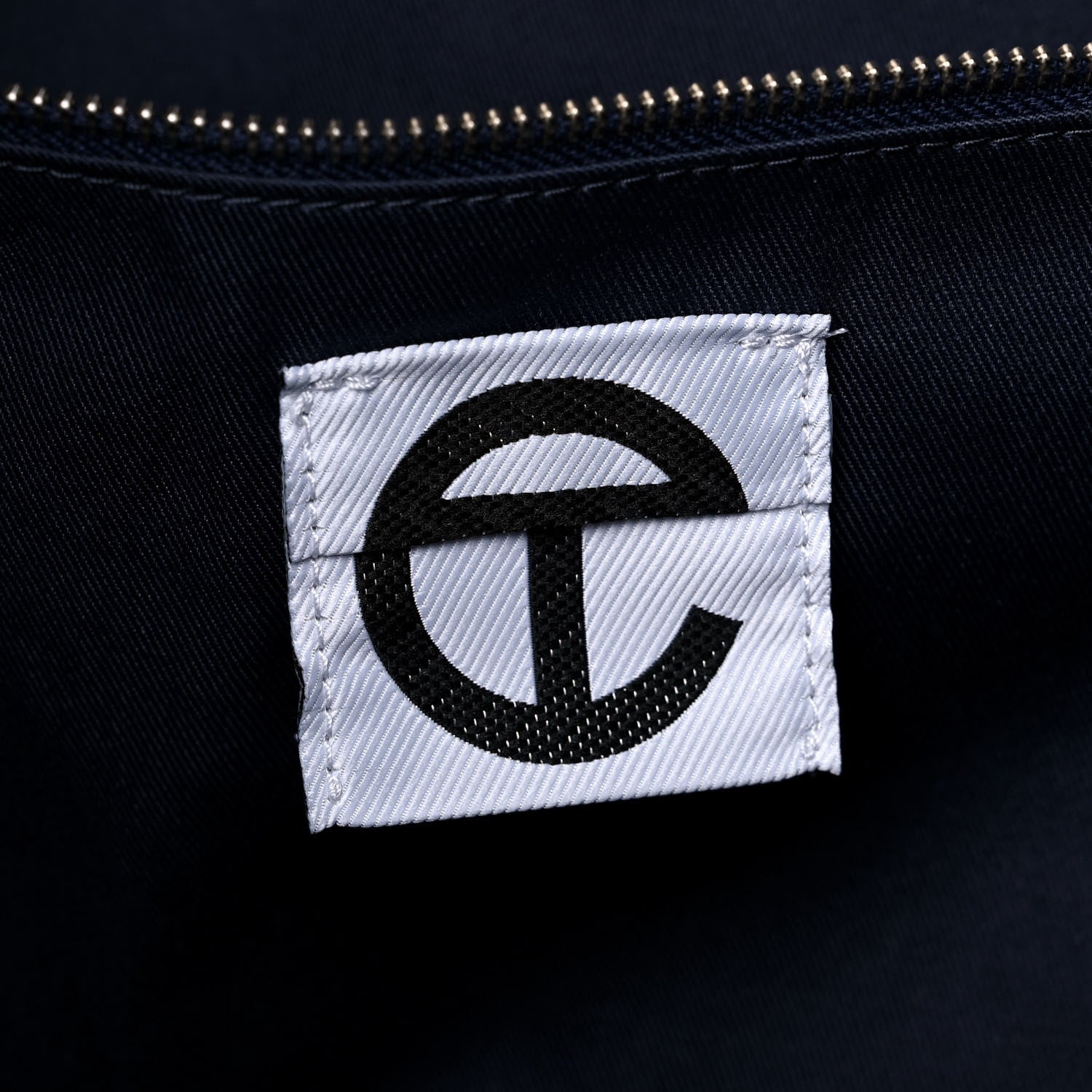 Telfar Vegan Leather Large Shopping Bag Navy 6 of 15