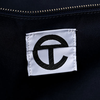 Telfar Vegan Leather Large Shopping Bag Navy 6 of 15