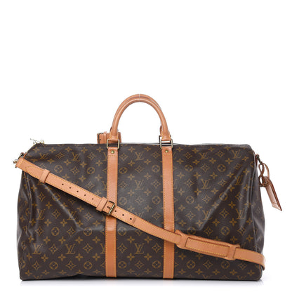 Louis Vuitton Monogram Keepall Bandouliere 55 1 of 15