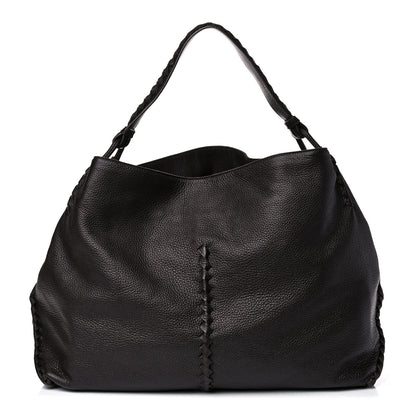 Bottega Veneta Washed Cervo Deerskin Large Hobo Ebano 1 of 16
