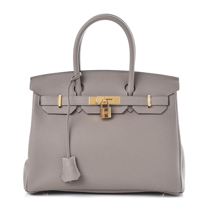 Hermes Togo Birkin 30 Gris Asphalte 1 of 32